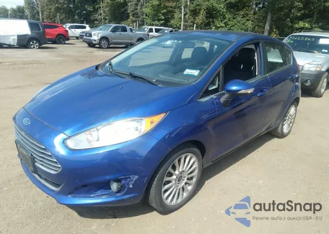 2014 Ford Fiesta Titanium from USA, damaged, VIN 3FADP4FJ9EM207078